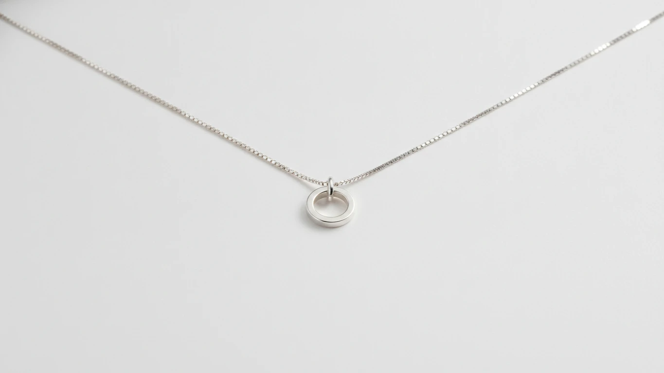 Timeless Sterling Silver Minimalist Necklace