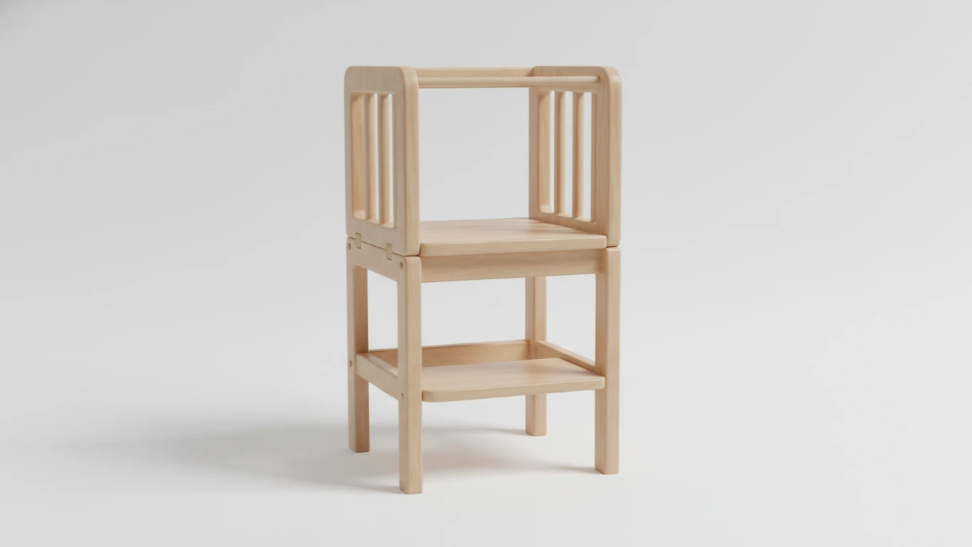 Toddler Kitchen Helper Stool