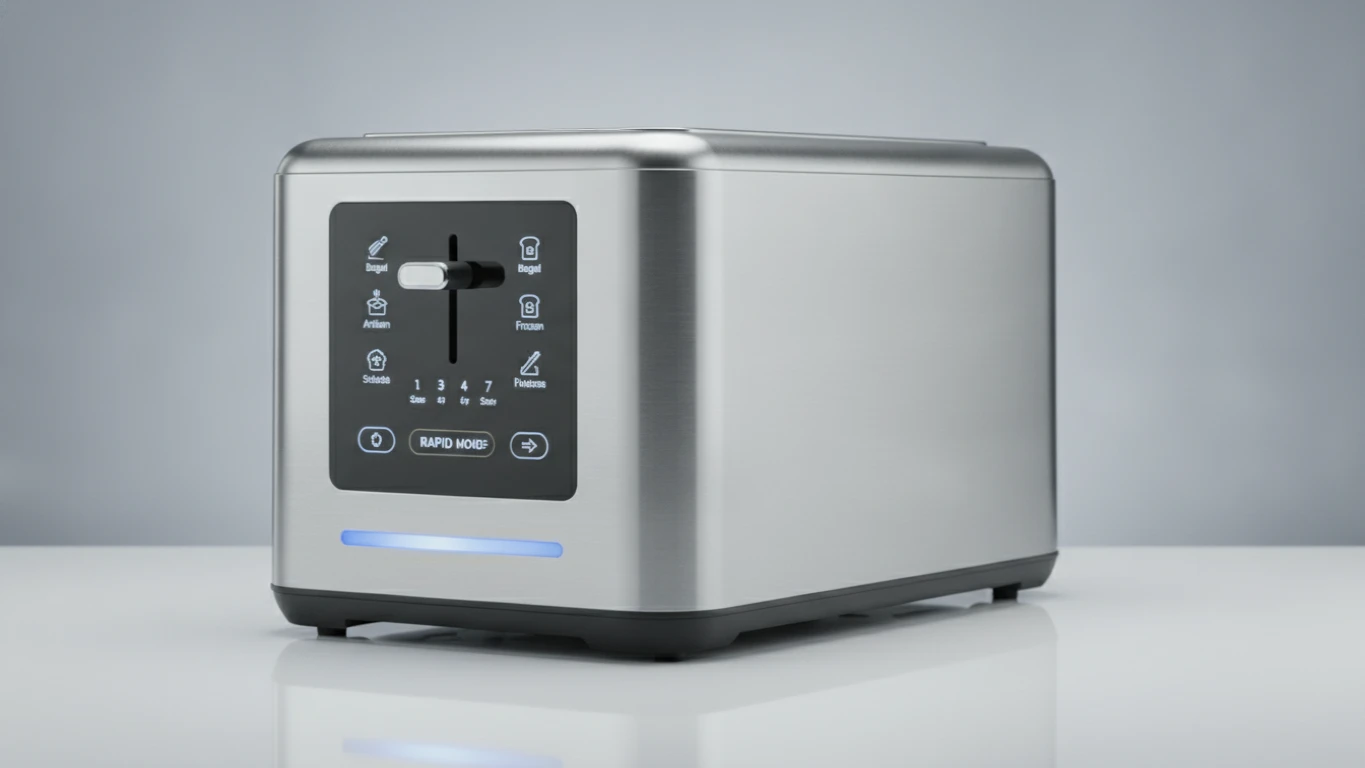 Touchscreen-Controlled Rapid Smart Toaster