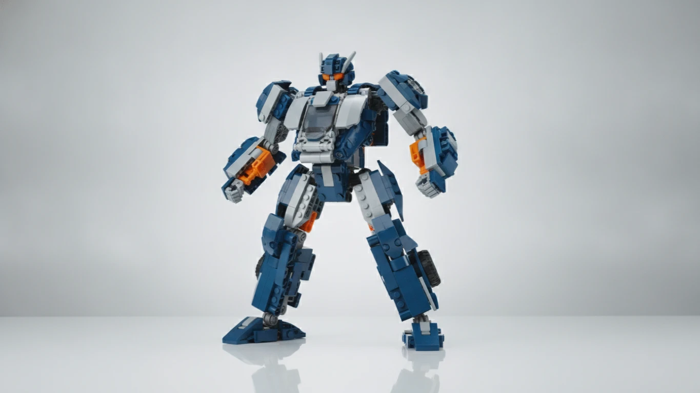 Transforming Robot Building Blocks