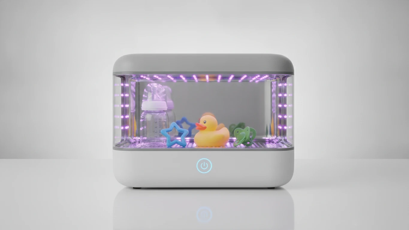 UV-C Light Sterilizing Box for Toys and Bottles