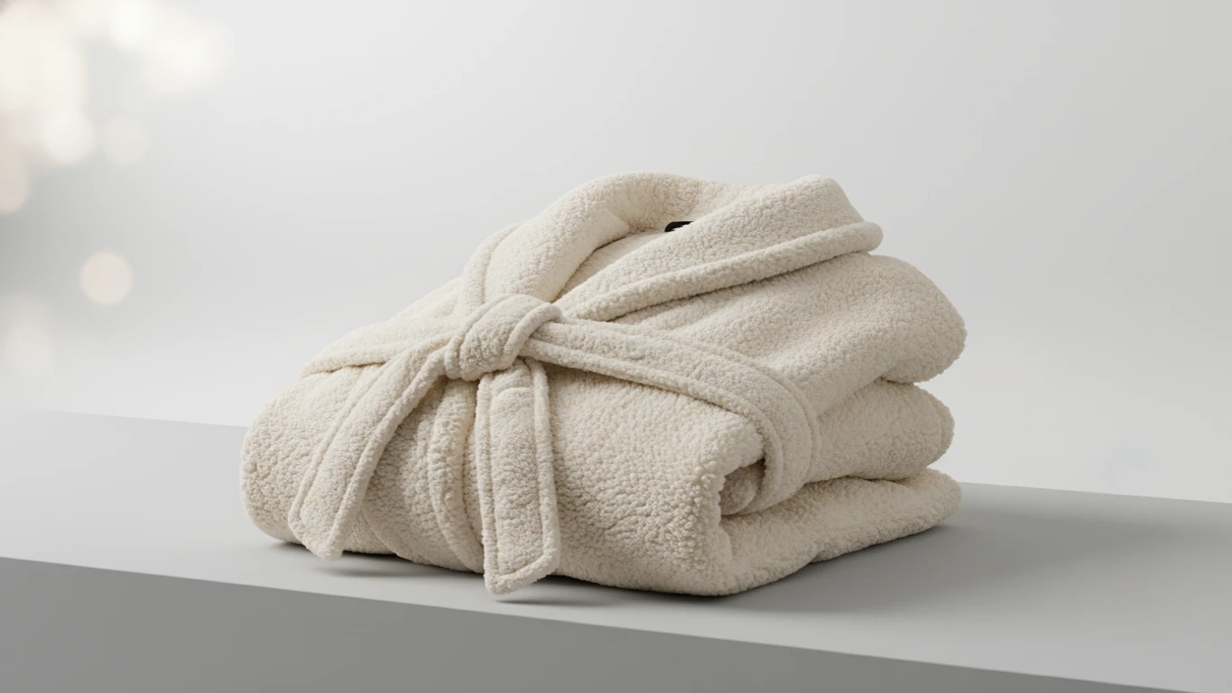 Ultra-Plush Luxury Fleece Bathrobe