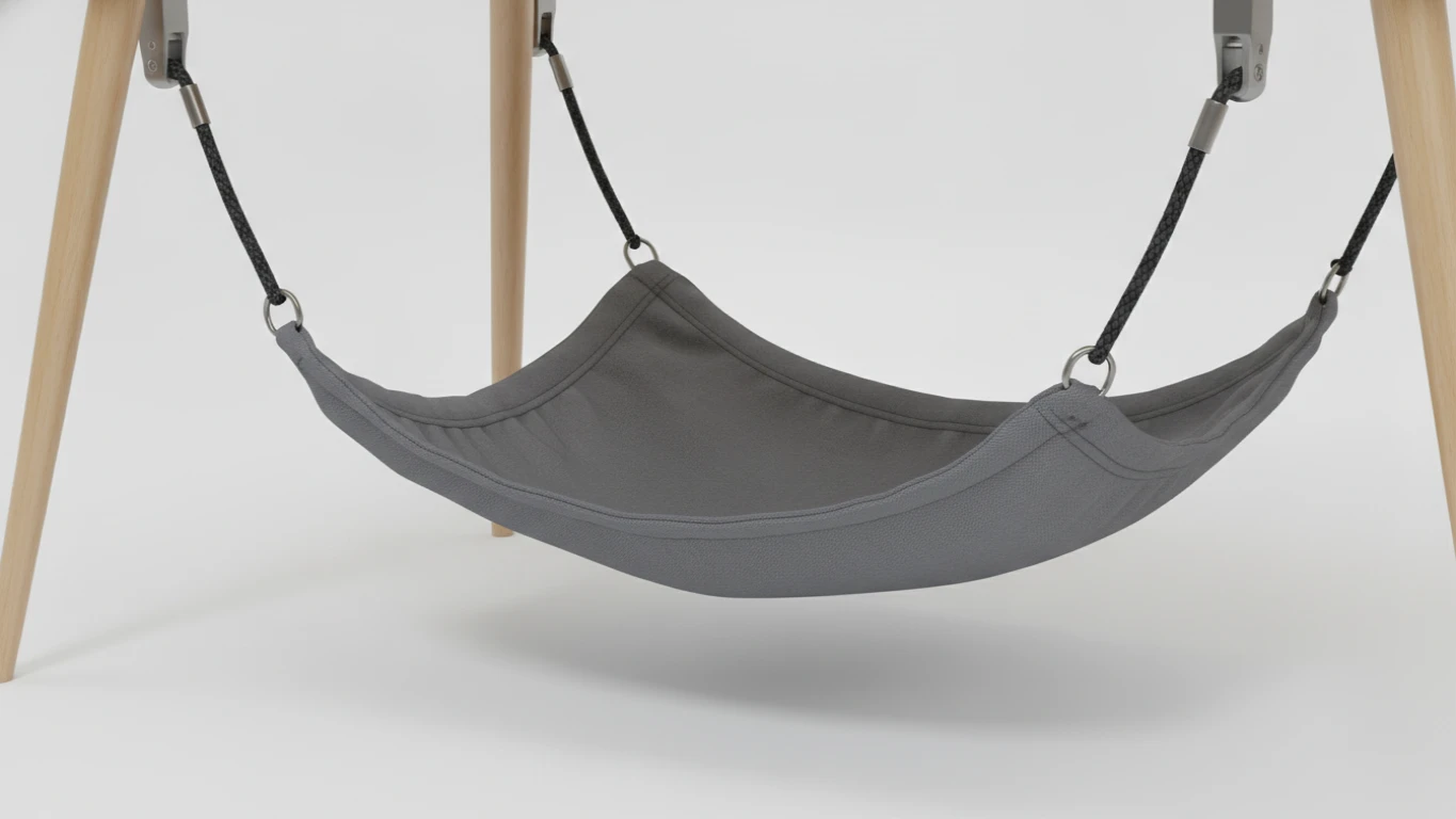 Under-Desk Foot Hammock