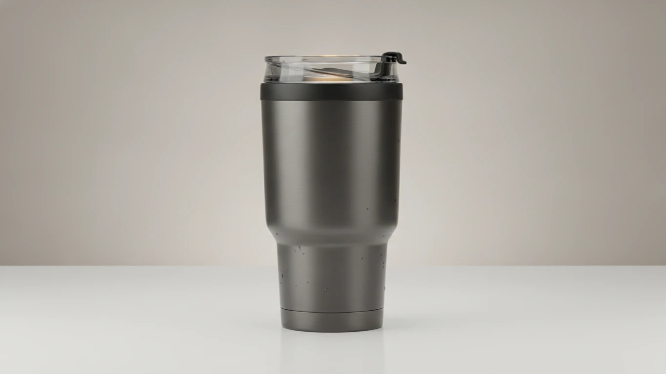 Vacuum Insulated Travel Tumbler