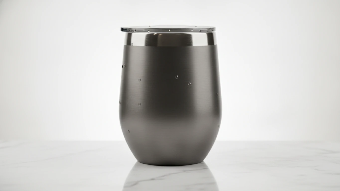 Vacuum-Insulated Wine Tumbler