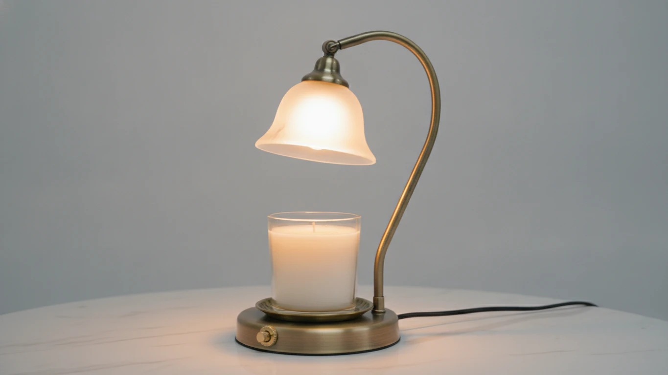 Vintage Style Candle Warmer Lamp