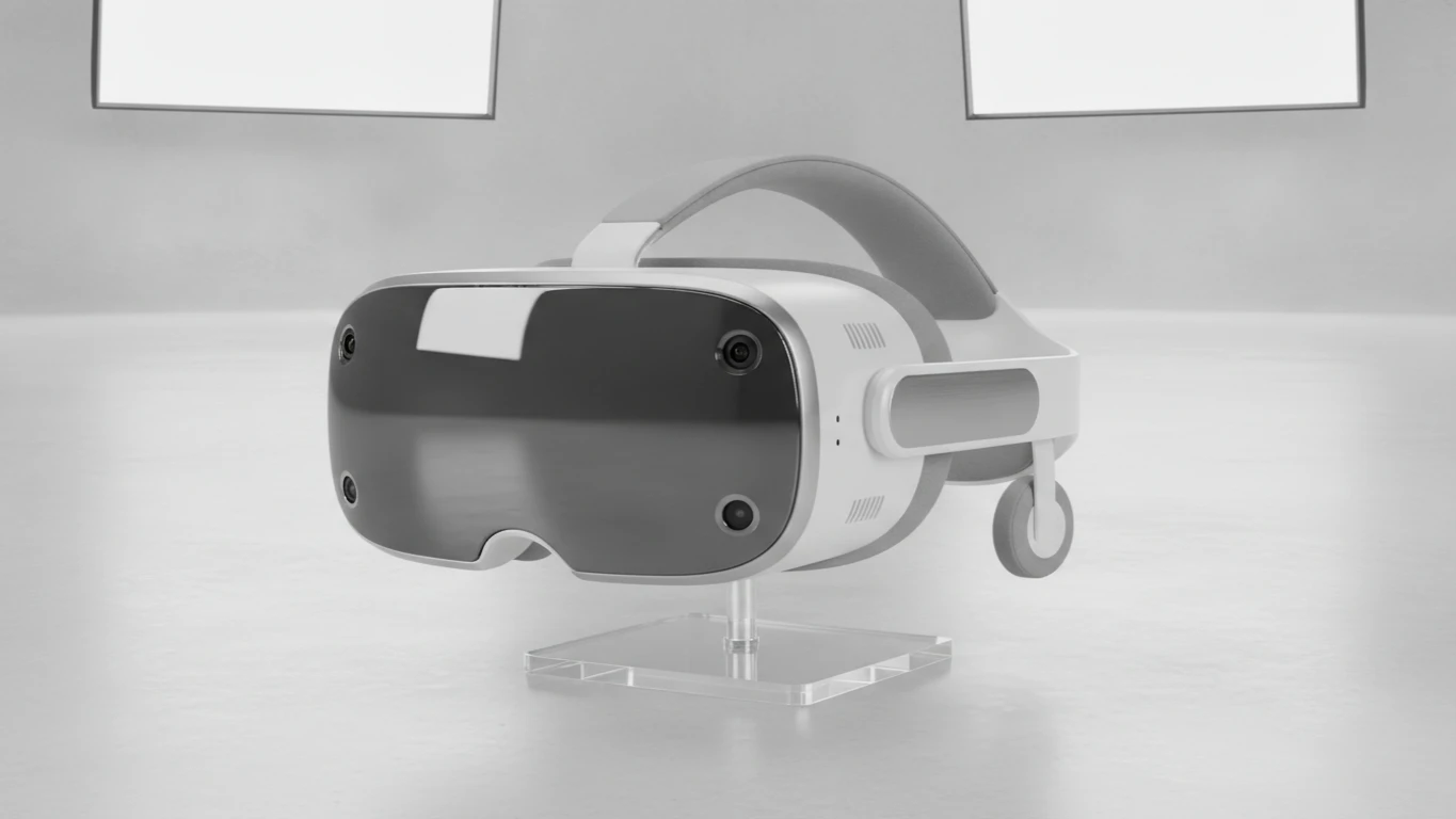 Virtual Reality Headset for Shared Spaces