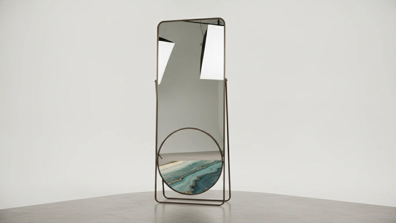 Visual Discovery Floor Mirror