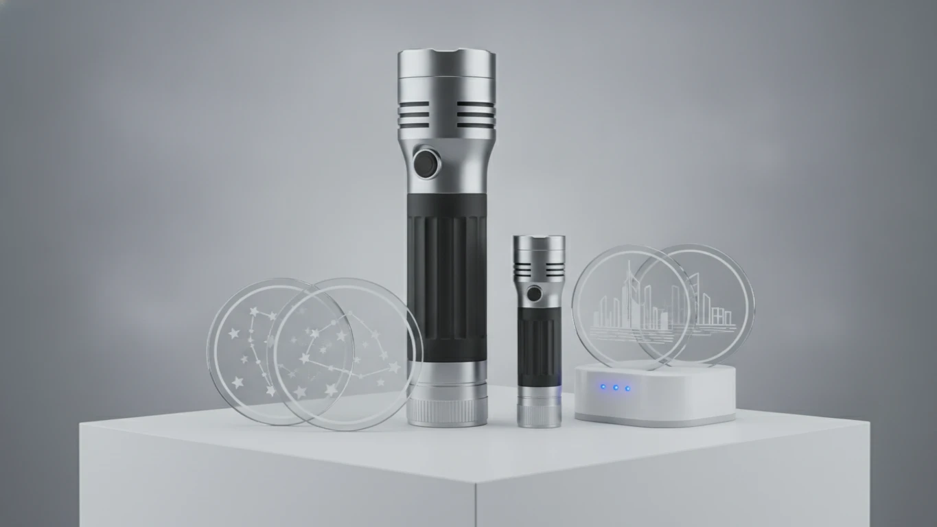 Visual Projection Flashlight Set