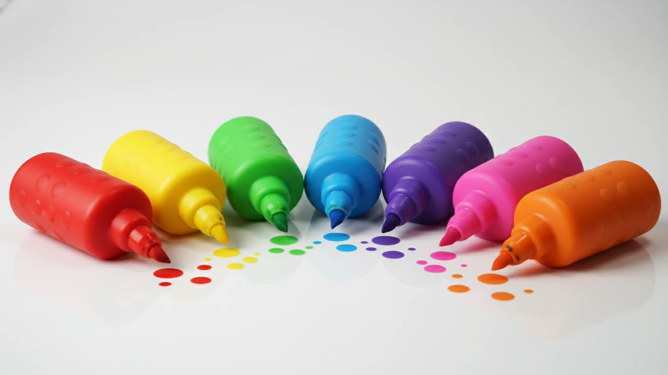 Washable Easy-Grip Dot Markers