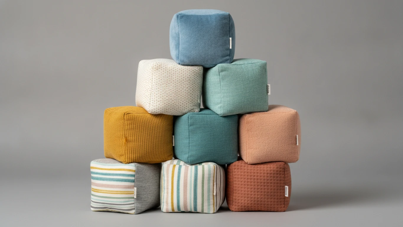 Washable Fabric Stacking Blocks