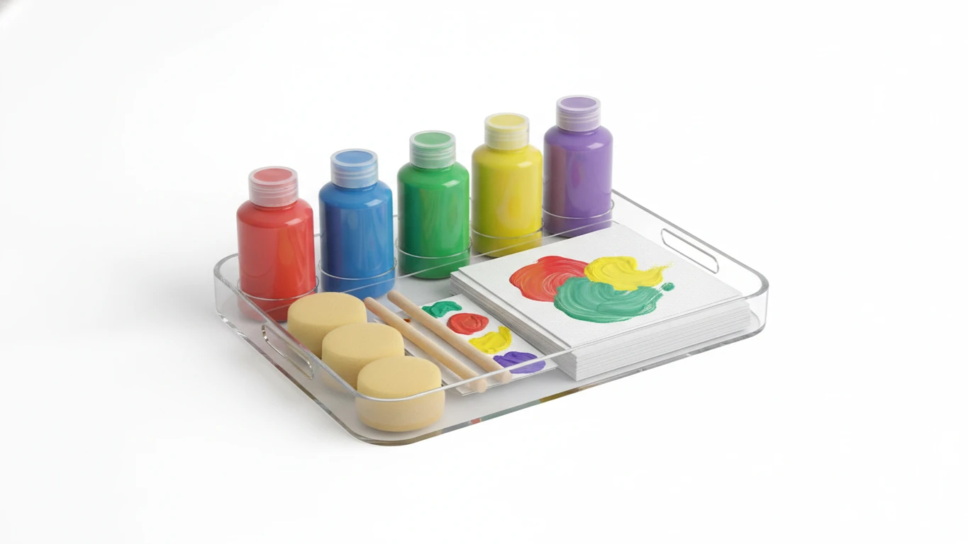 Washable Finger Paint Art Set