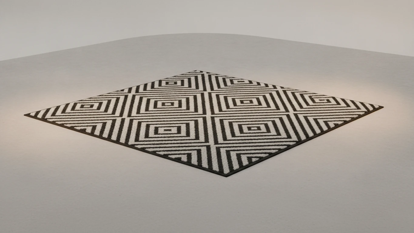 Washable High-Contrast Floor Mat