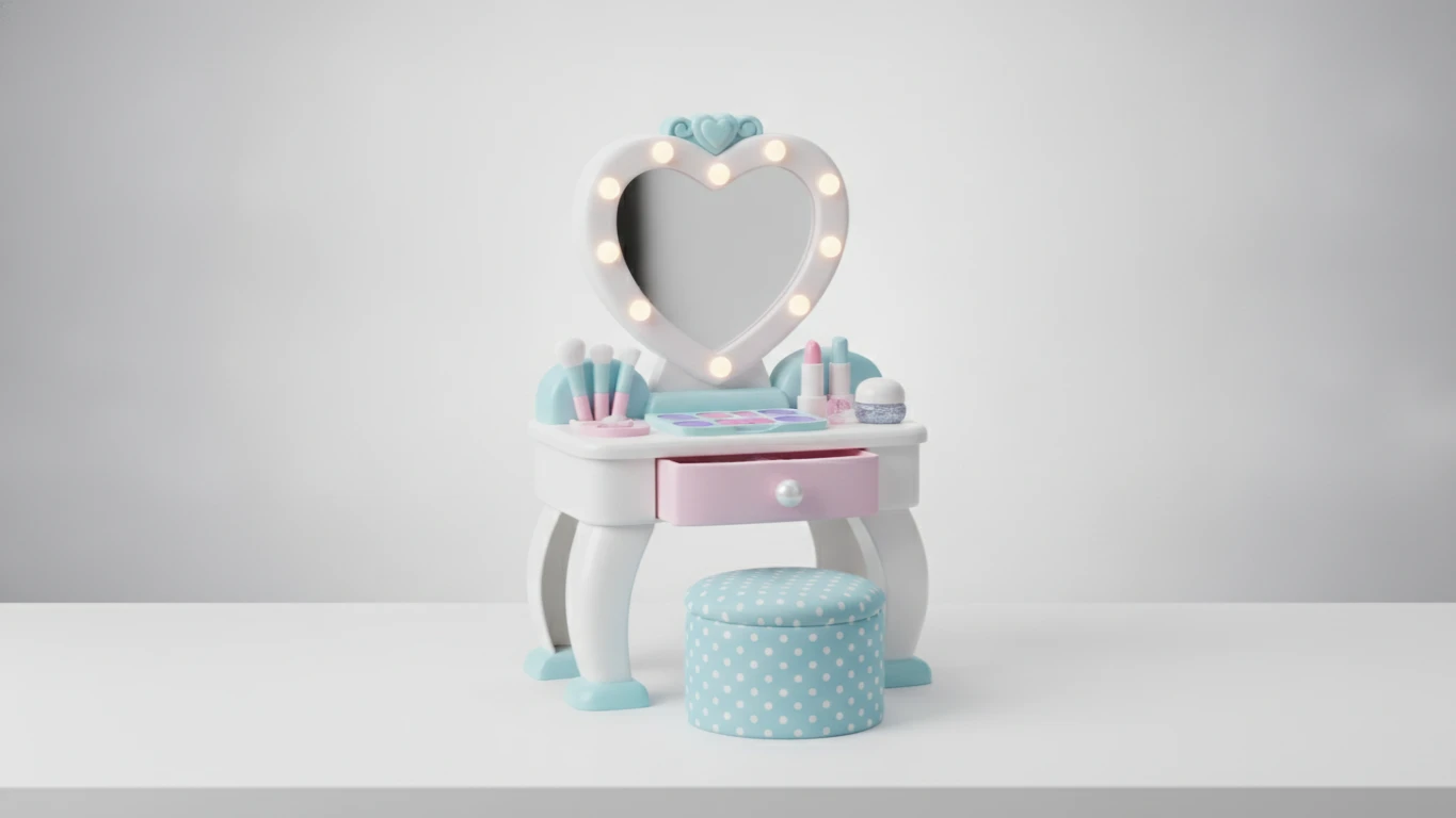 Washable Kids Makeup Vanity Set