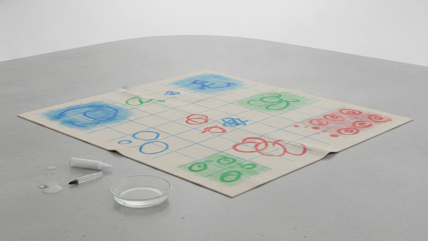 Water-Based Doodle Floor Mat