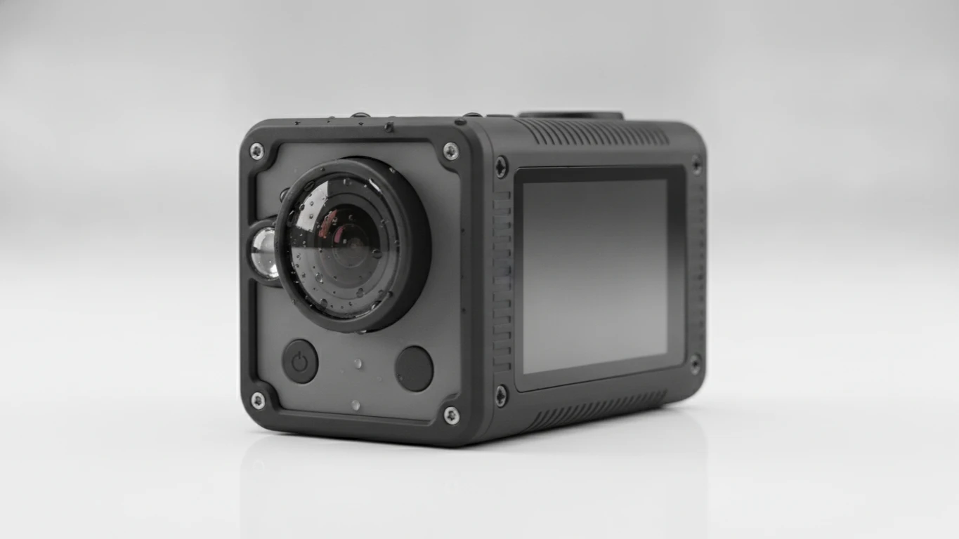 Water-Resistant Sports Action Camera