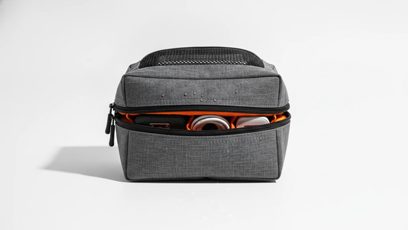 Water-Resistant Tech Gear Organizer Bag