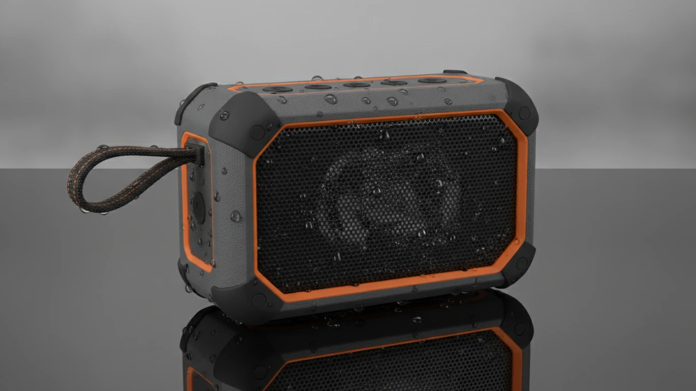 Waterproof Rugged Portable Bluetooth Speaker