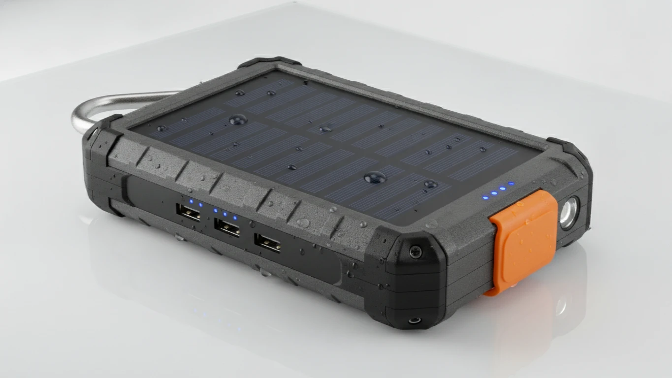 Waterproof Solar Power Bank