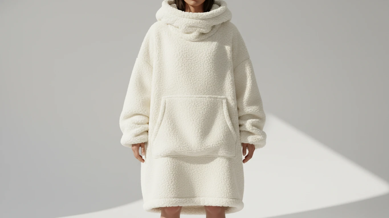 Wearable Oversized Fleece Hoodie