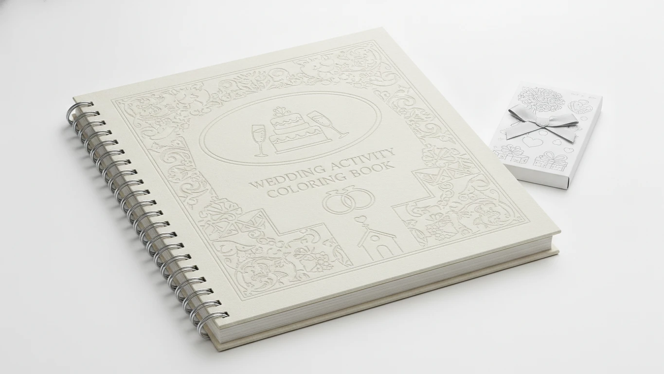 Wedding Activity Coloring Book