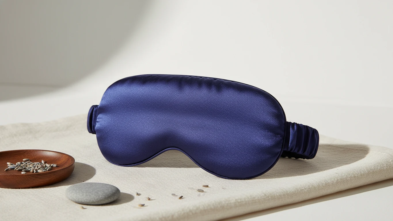 Weighted Mulberry Silk Eye Mask