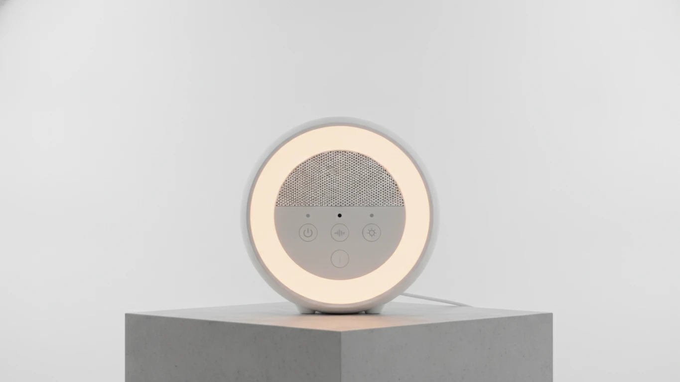 White Noise Sound Machine with Night Light