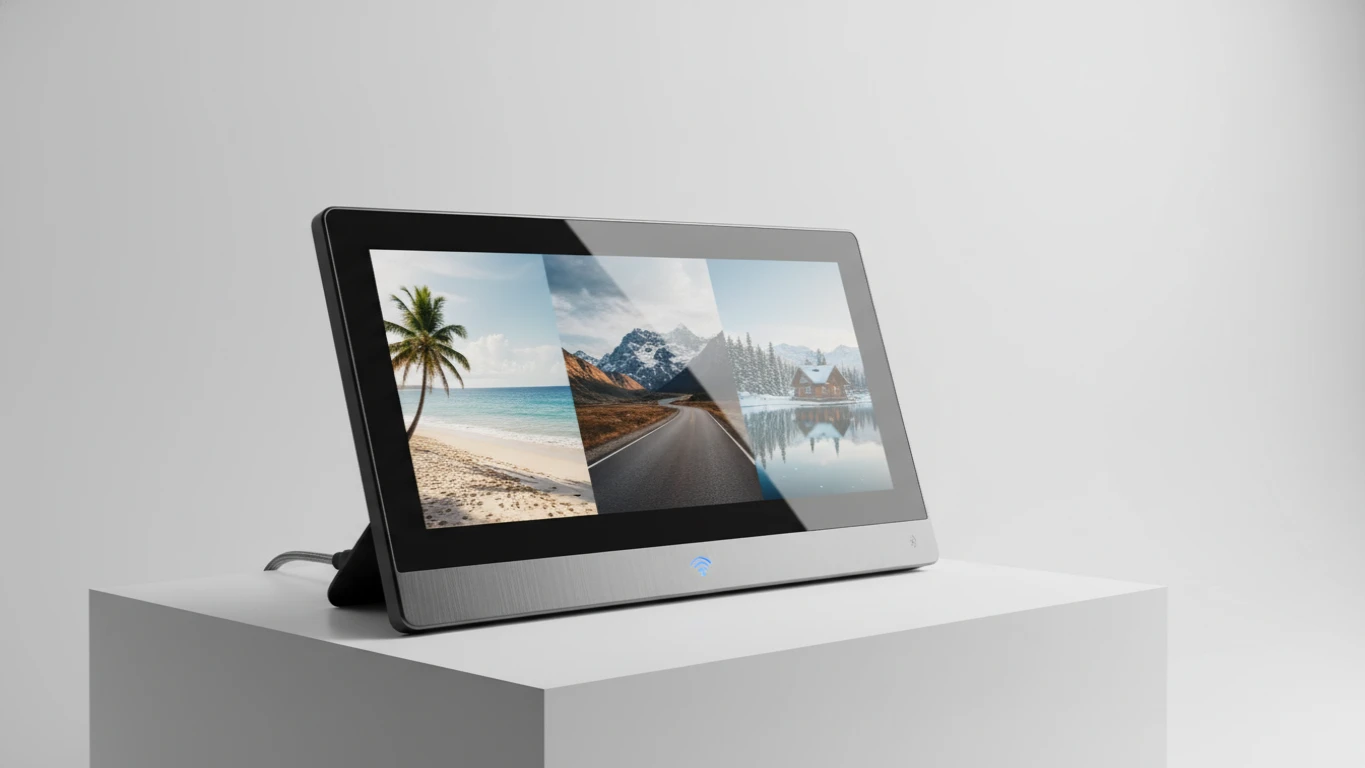 Wi-Fi Connected Digital Photo Frame