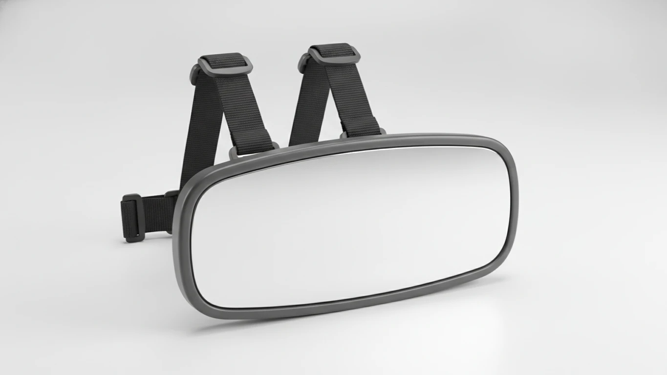 Wide-Angle Car Seat Safety Mirror