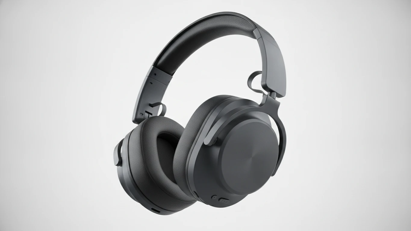 Wireless Noise-Canceling Headphones Pair