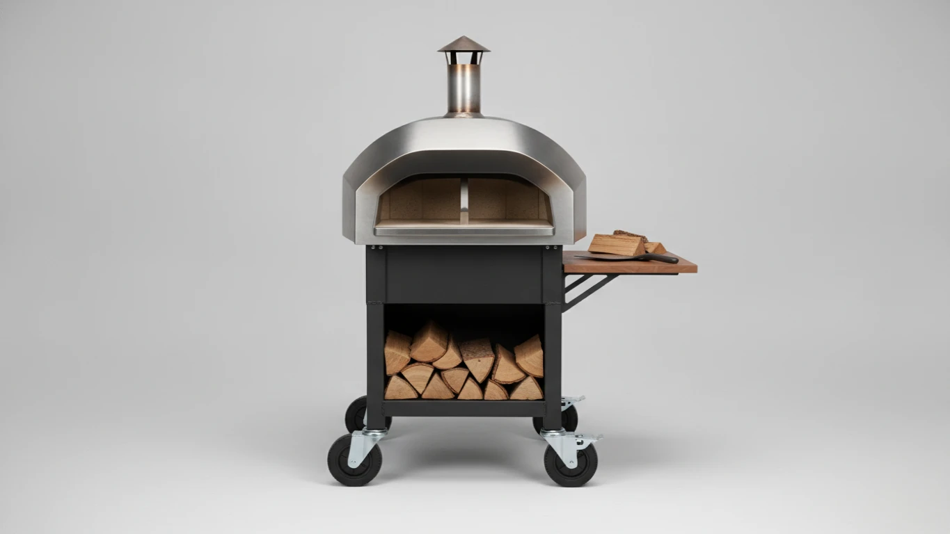 Wood-Fired Outdoor Pizza Oven