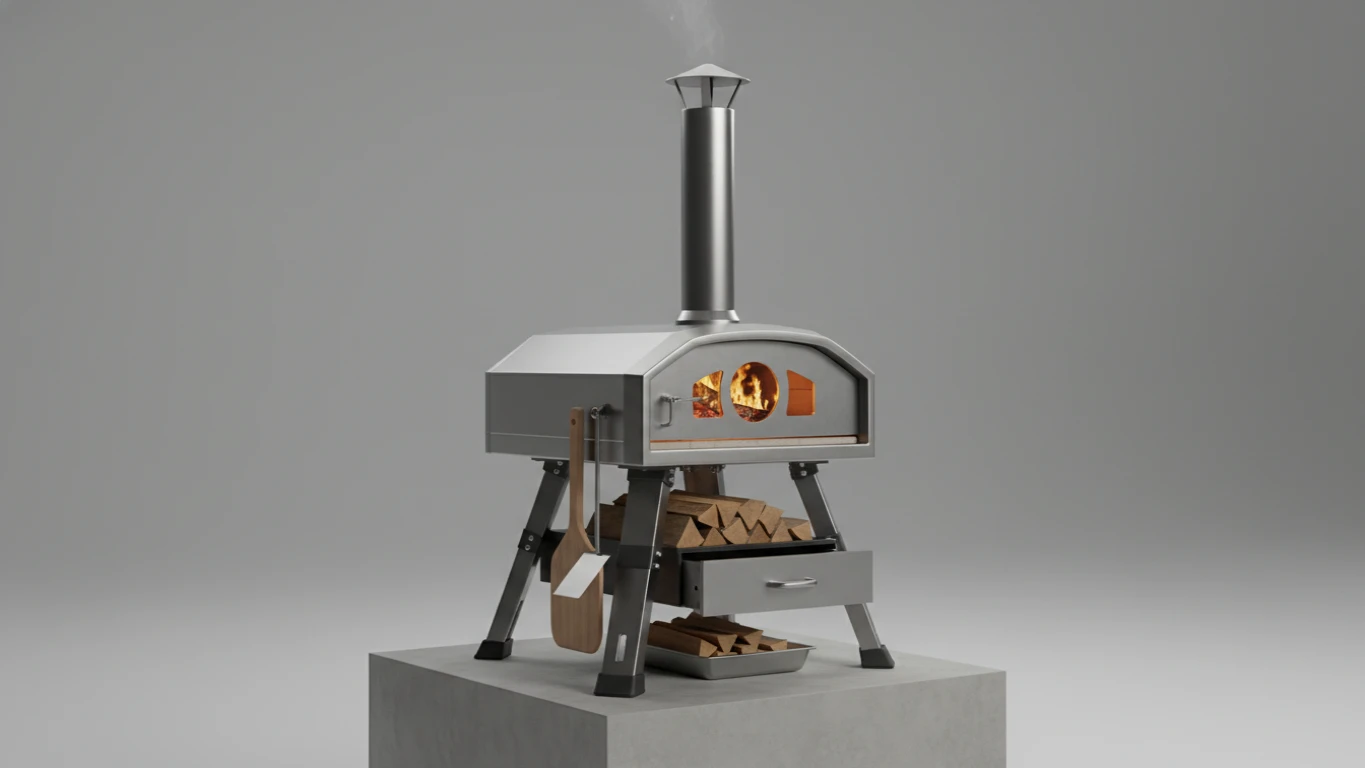 Wood-Fired Portable Outdoor Oven