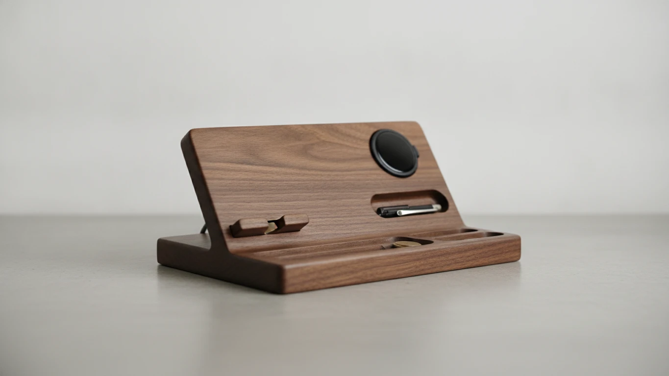 Wood Phone Docking Station