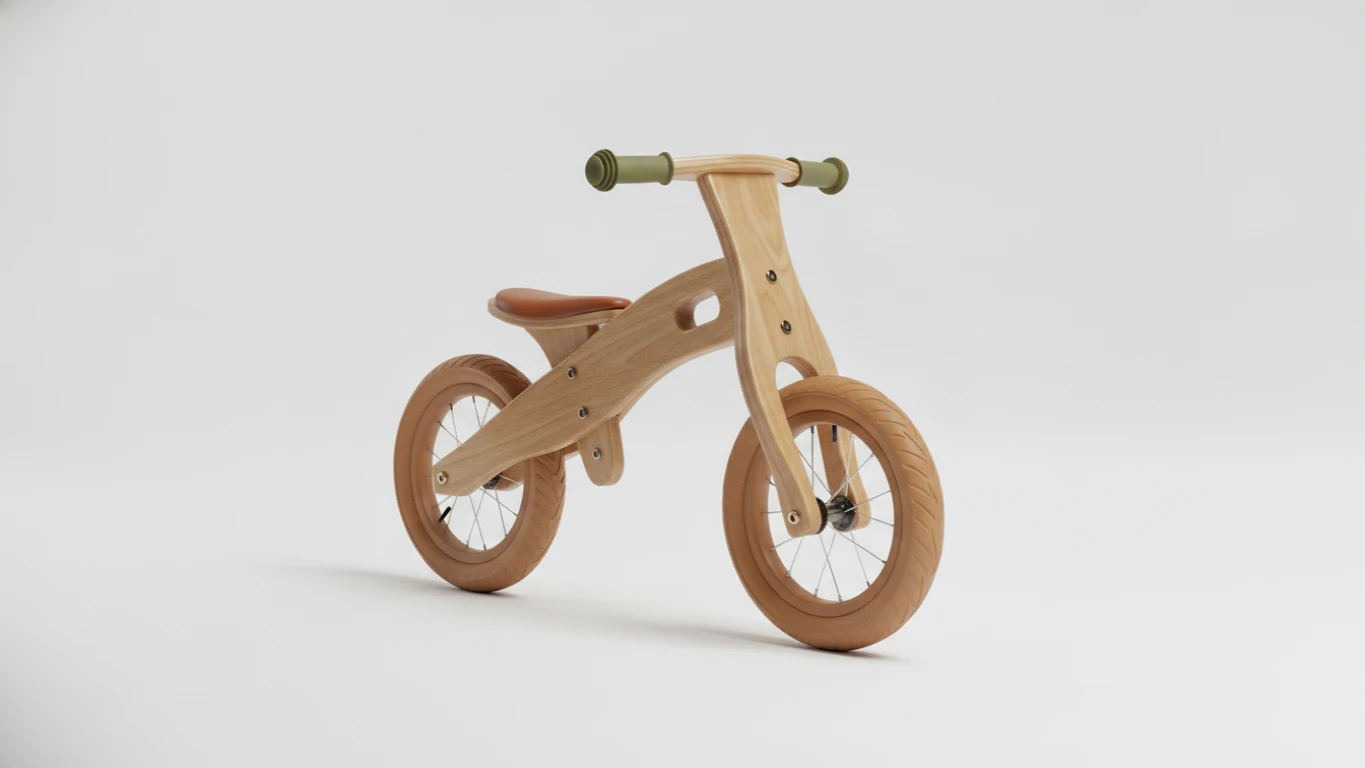 Wooden Balance Bike