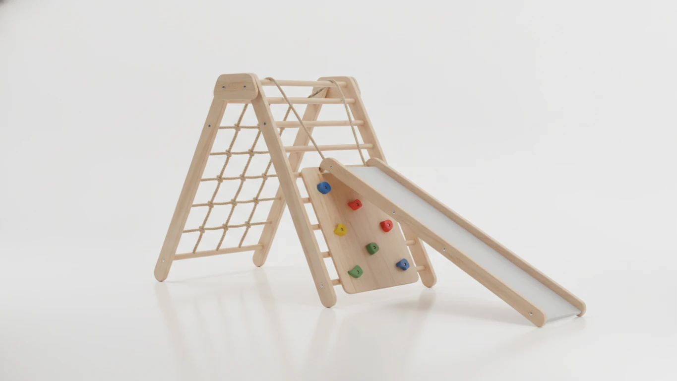 Wooden Indoor Climbing Frame