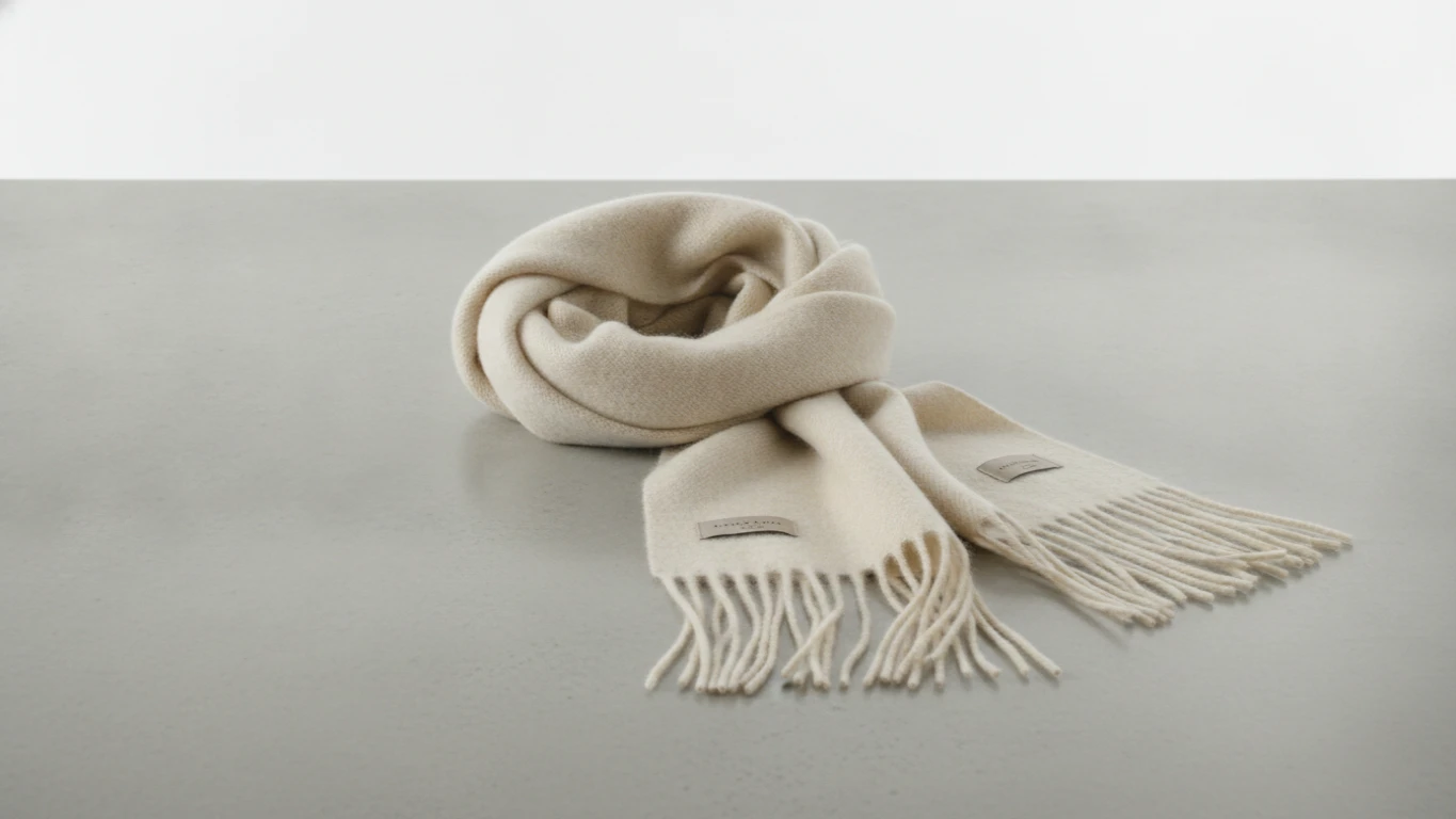 Wool and Cashmere Scarf