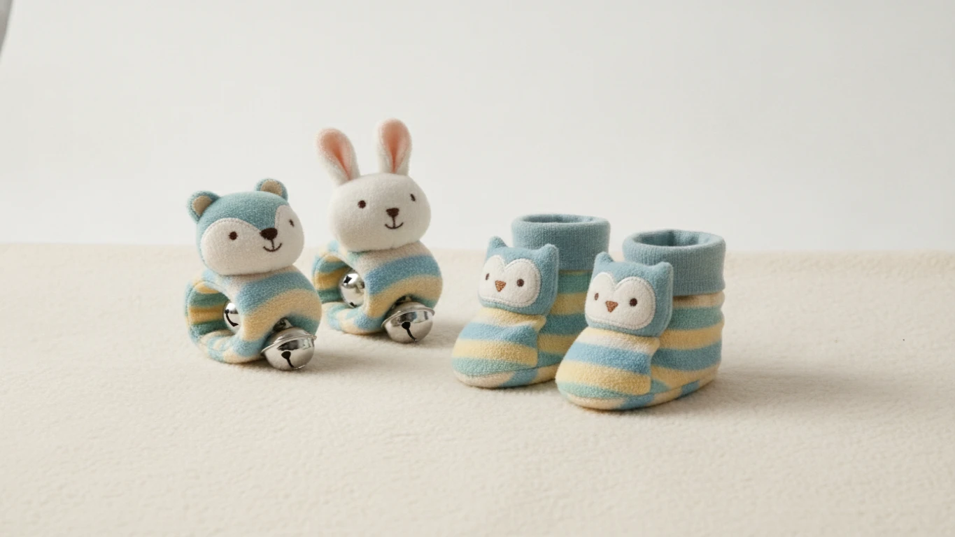Wrist and Foot Rattle Set
